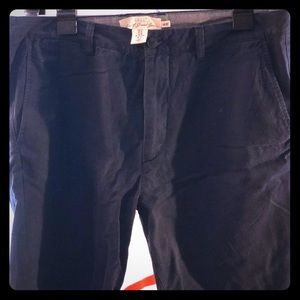 H&M Flat front Short- Navy Blue